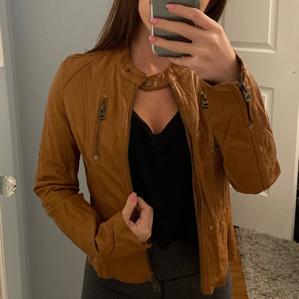 Forever 21 Camel Casual Jacket